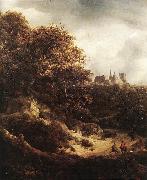 Jacob van Ruisdael The Castle at Bentheim oil painting reproduction